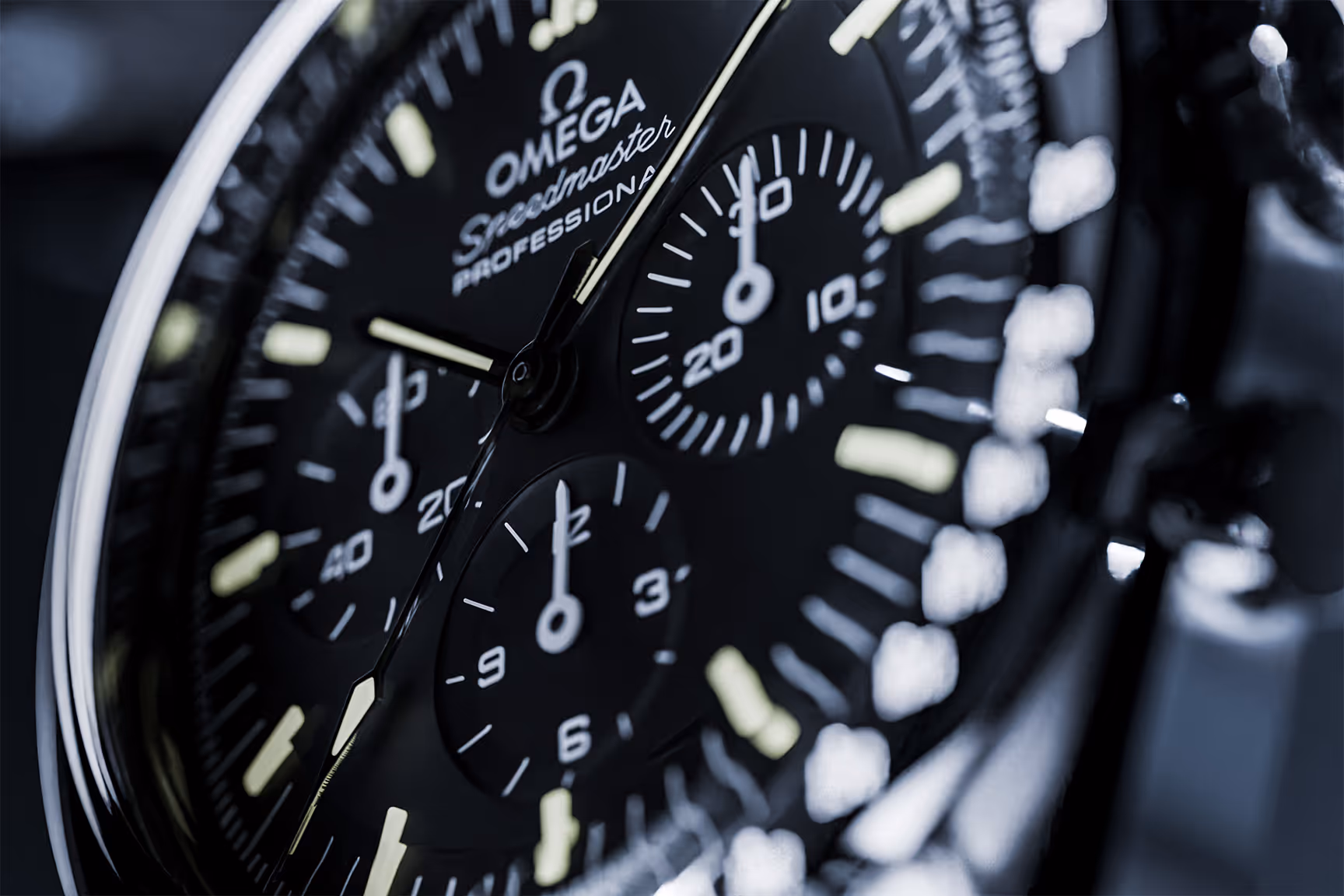 Omega Uhr closeup Render